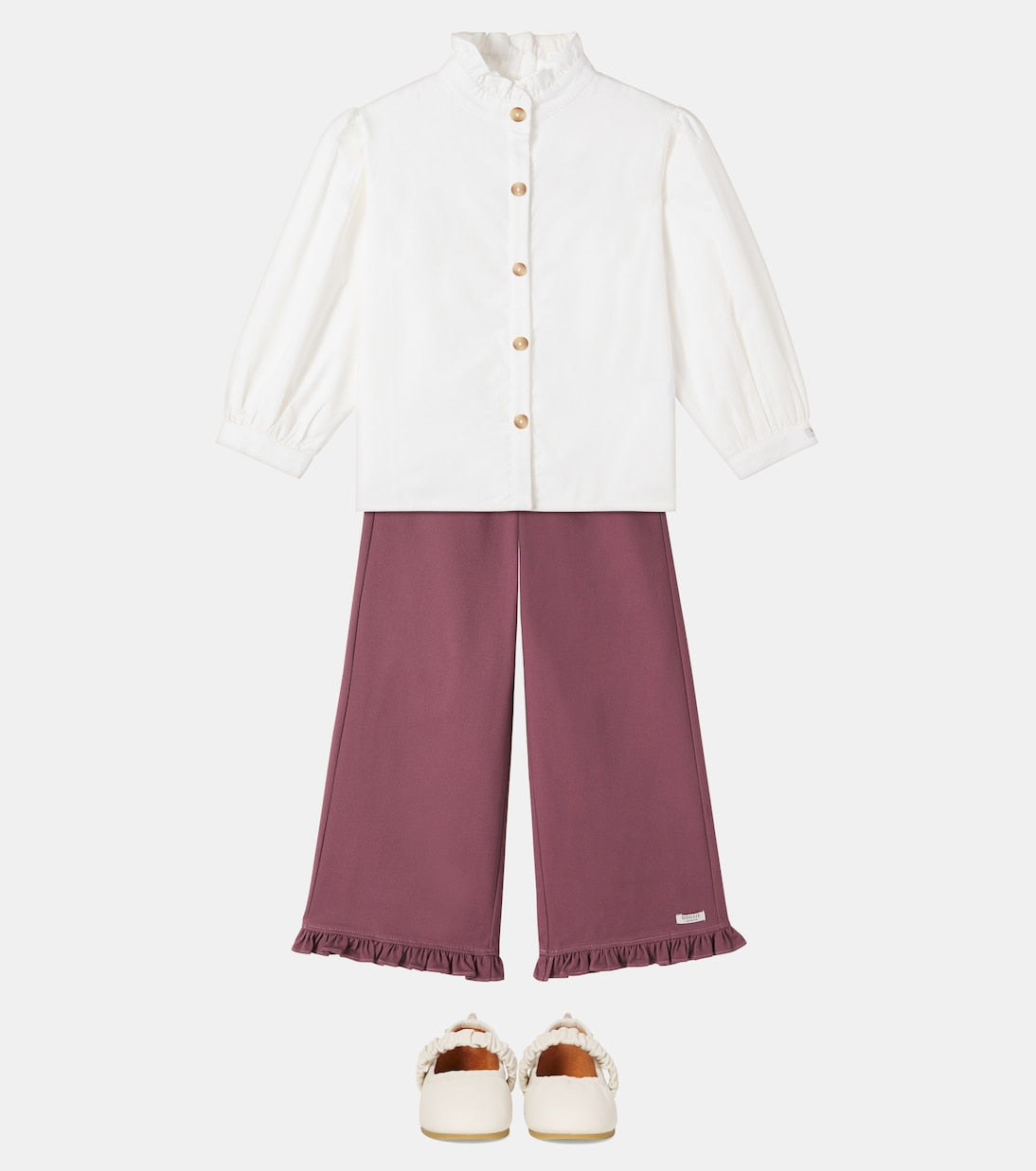 Donsje - Aiklien ruffled cotton-blend pants