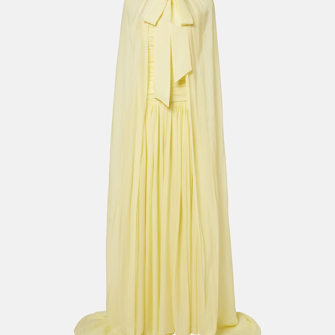Là Fuori - Draped cape and gown set