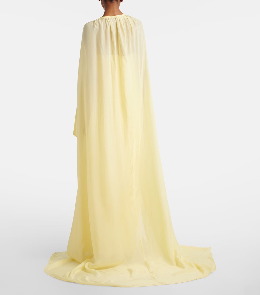 Là Fuori - Draped cape and gown set