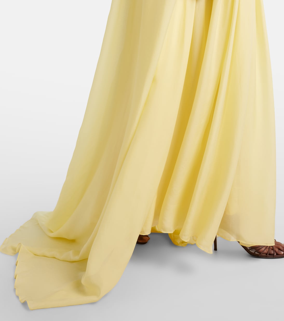 Là Fuori - Draped cape and gown set