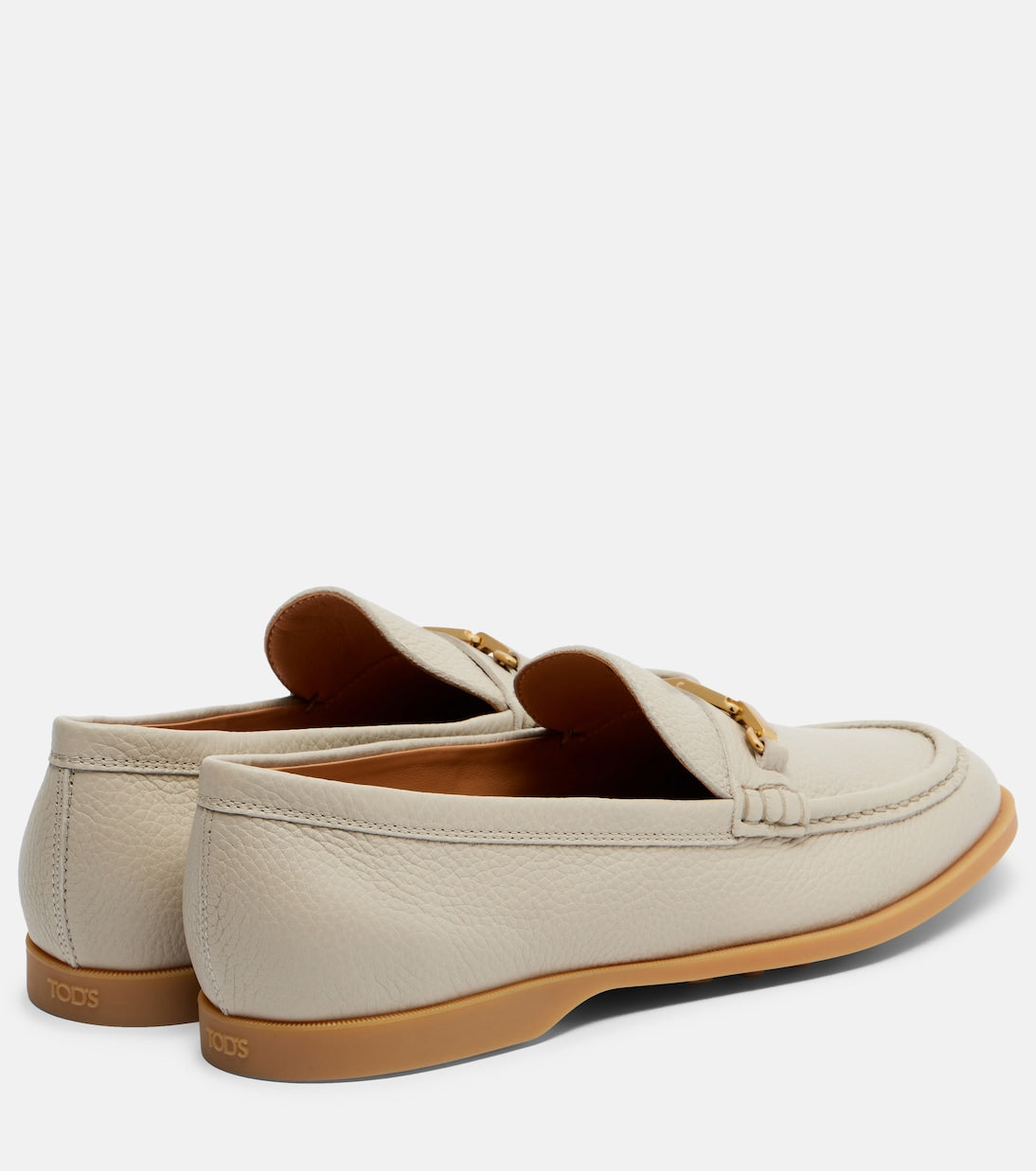 Tod's - Embellished leather loafers