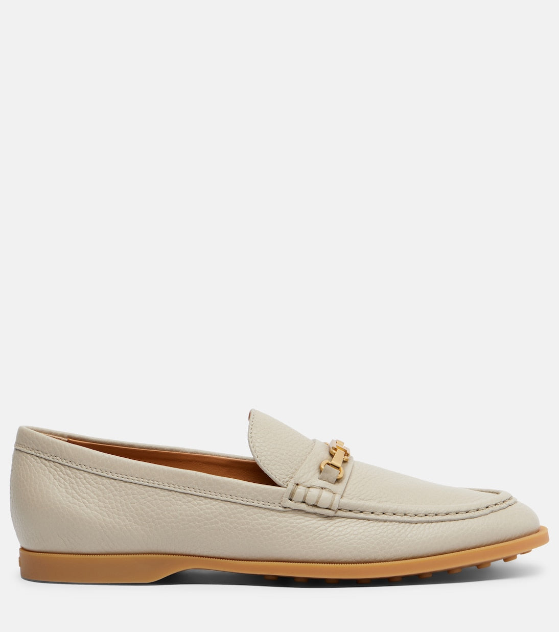 Tod's - Embellished leather loafers