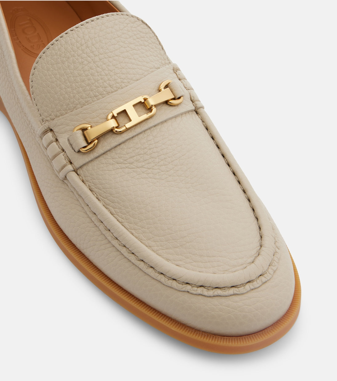 Tod's - Embellished leather loafers