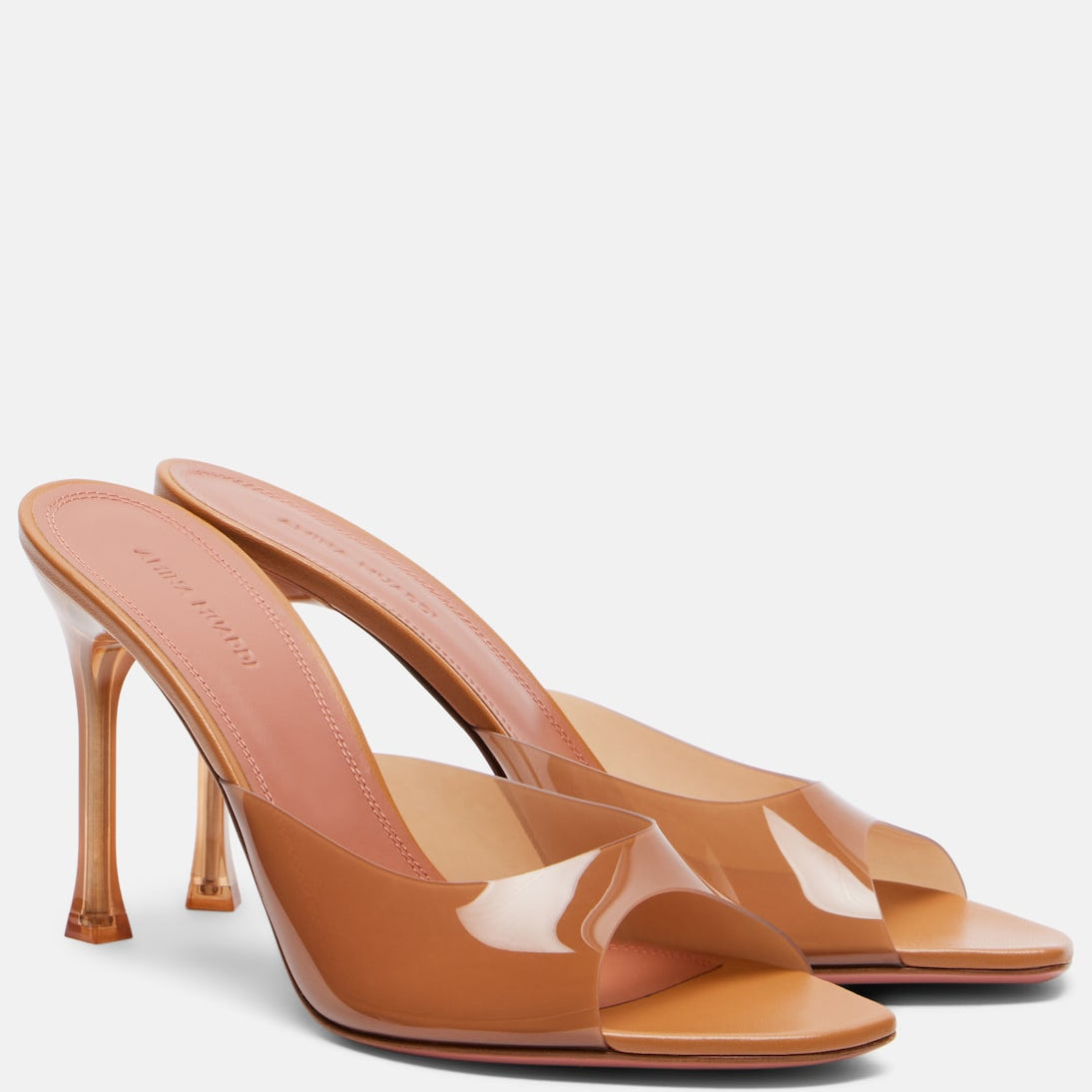 Amina Muaddi - Alexa PVC mules