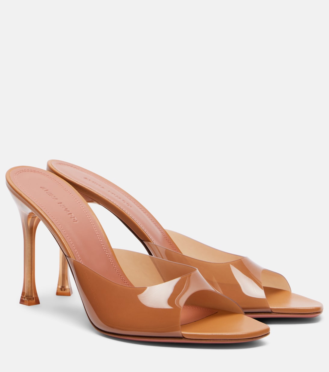 Amina Muaddi - Alexa PVC mules