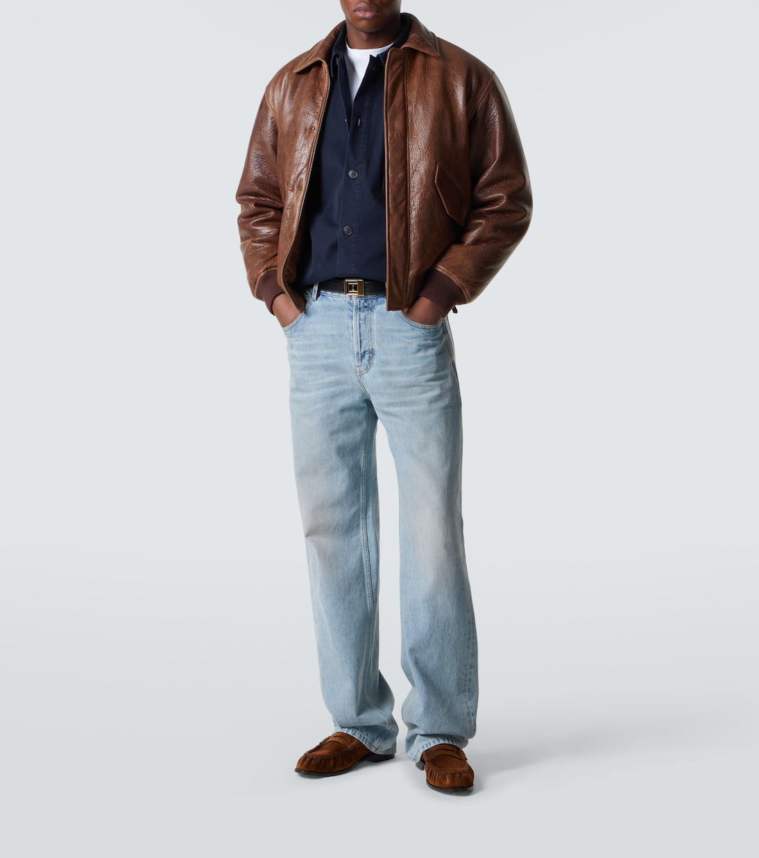 Saint Laurent - Cassandre cotton shirt