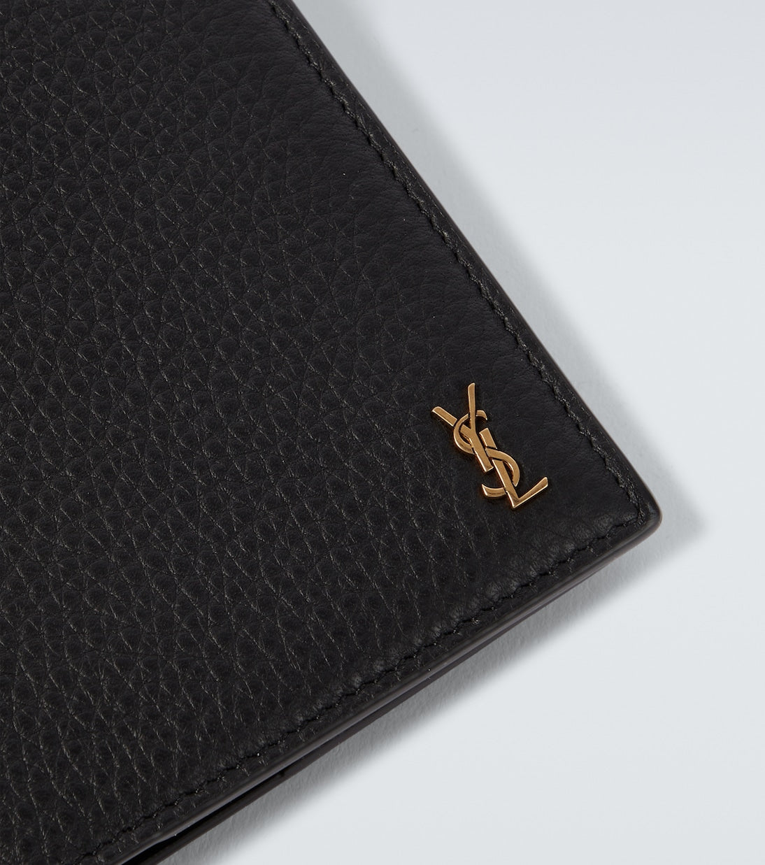 Saint Laurent - Cassandre leather card holder
