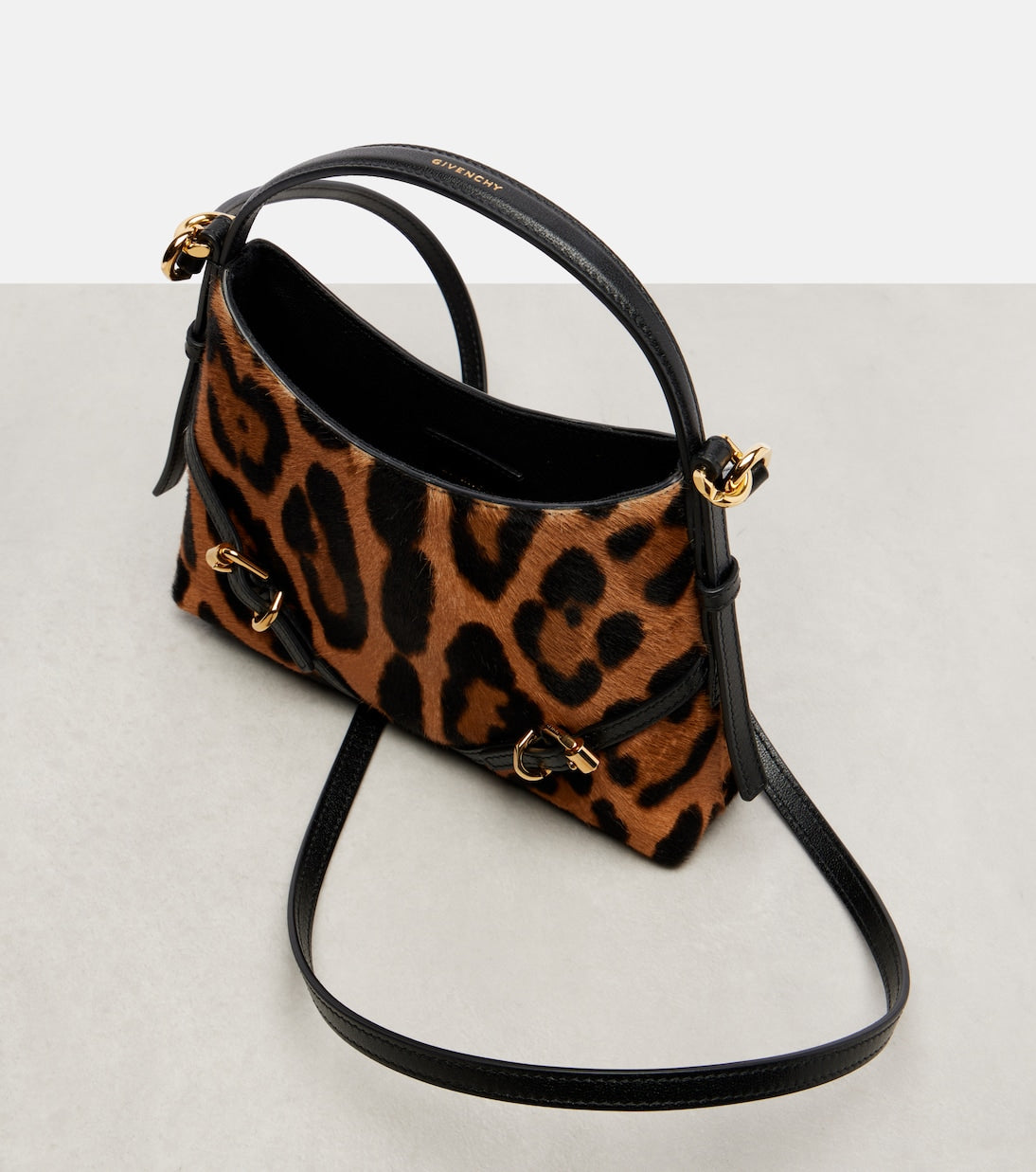 Givenchy - Voyou Mini calf hair shoulder bag