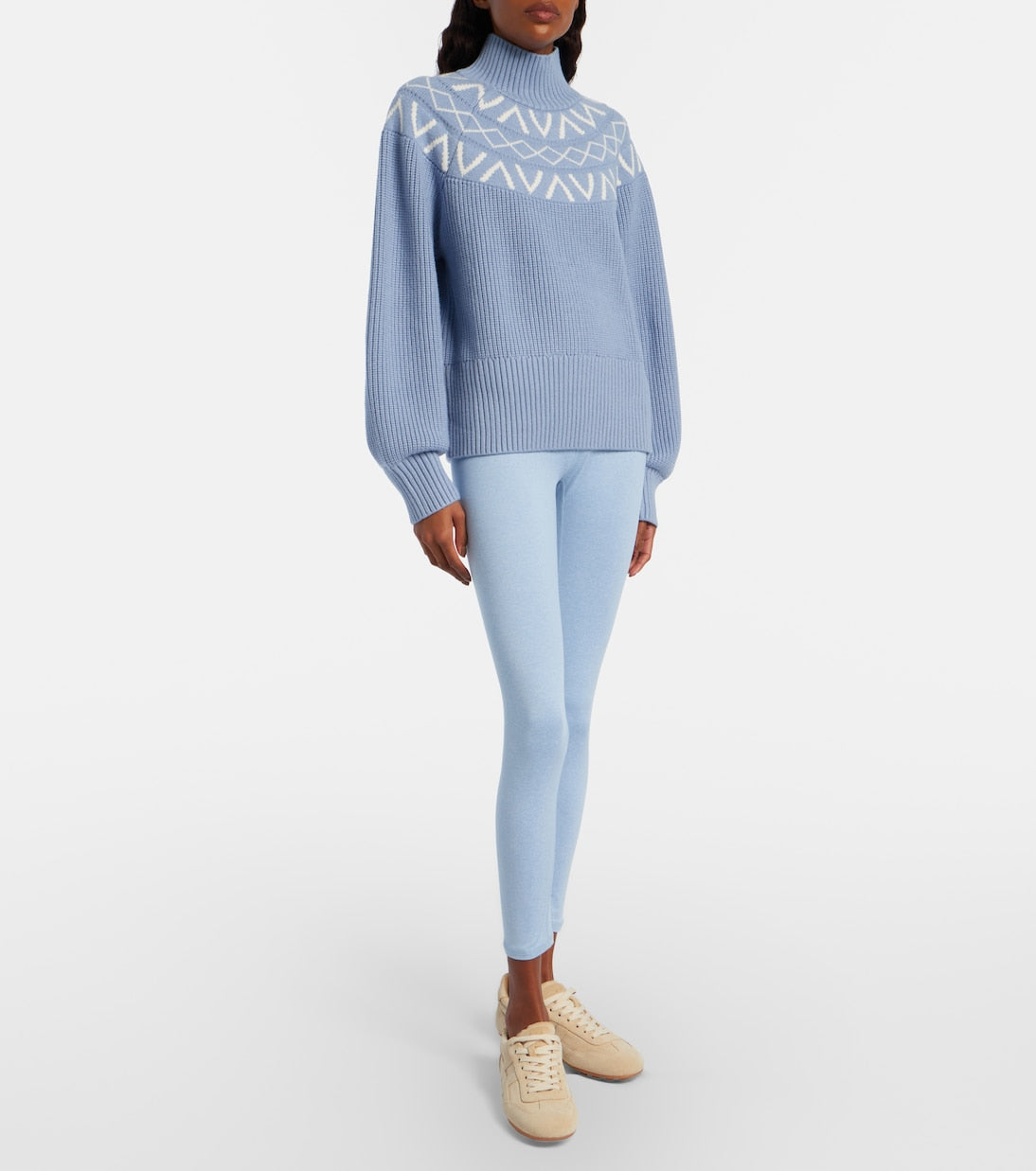 Varley - Marcie ribbed-knit turtleneck sweater