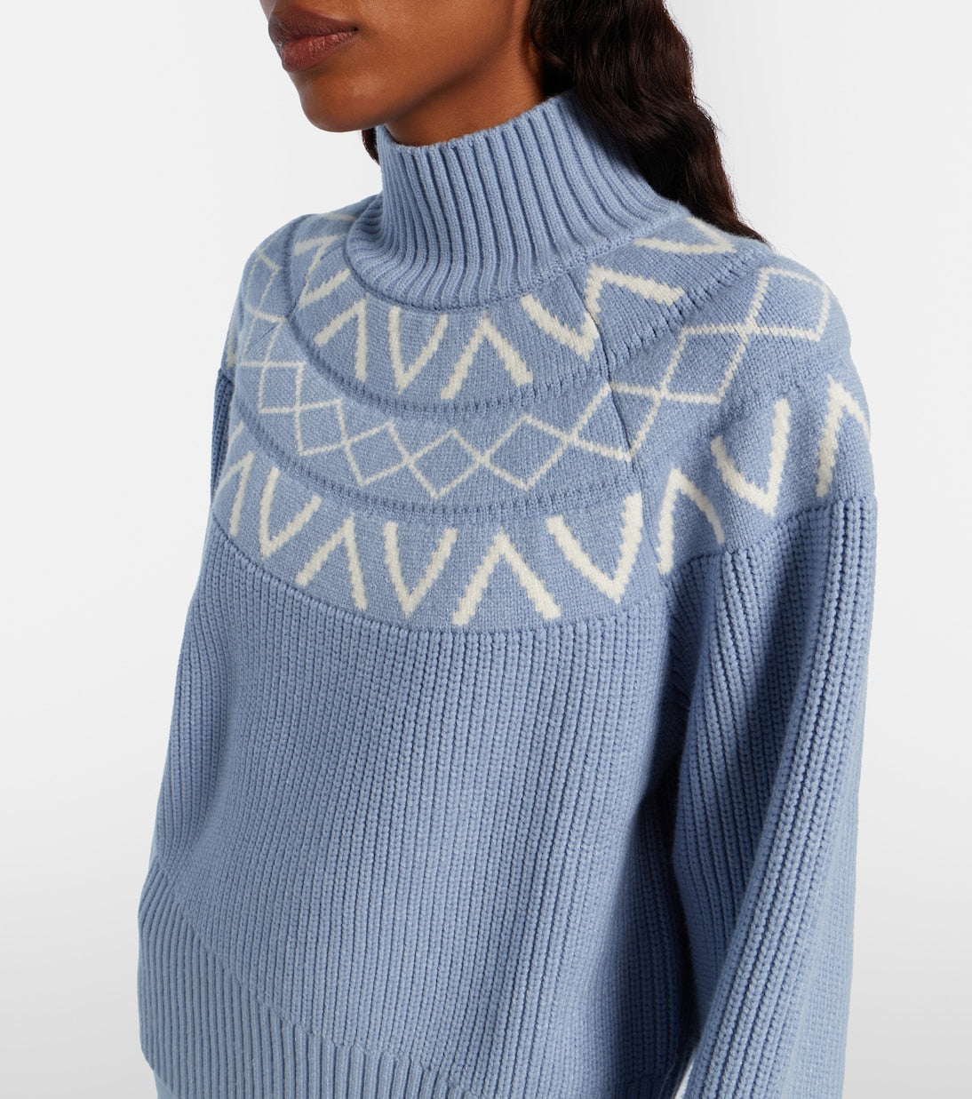 Varley - Marcie ribbed-knit turtleneck sweater