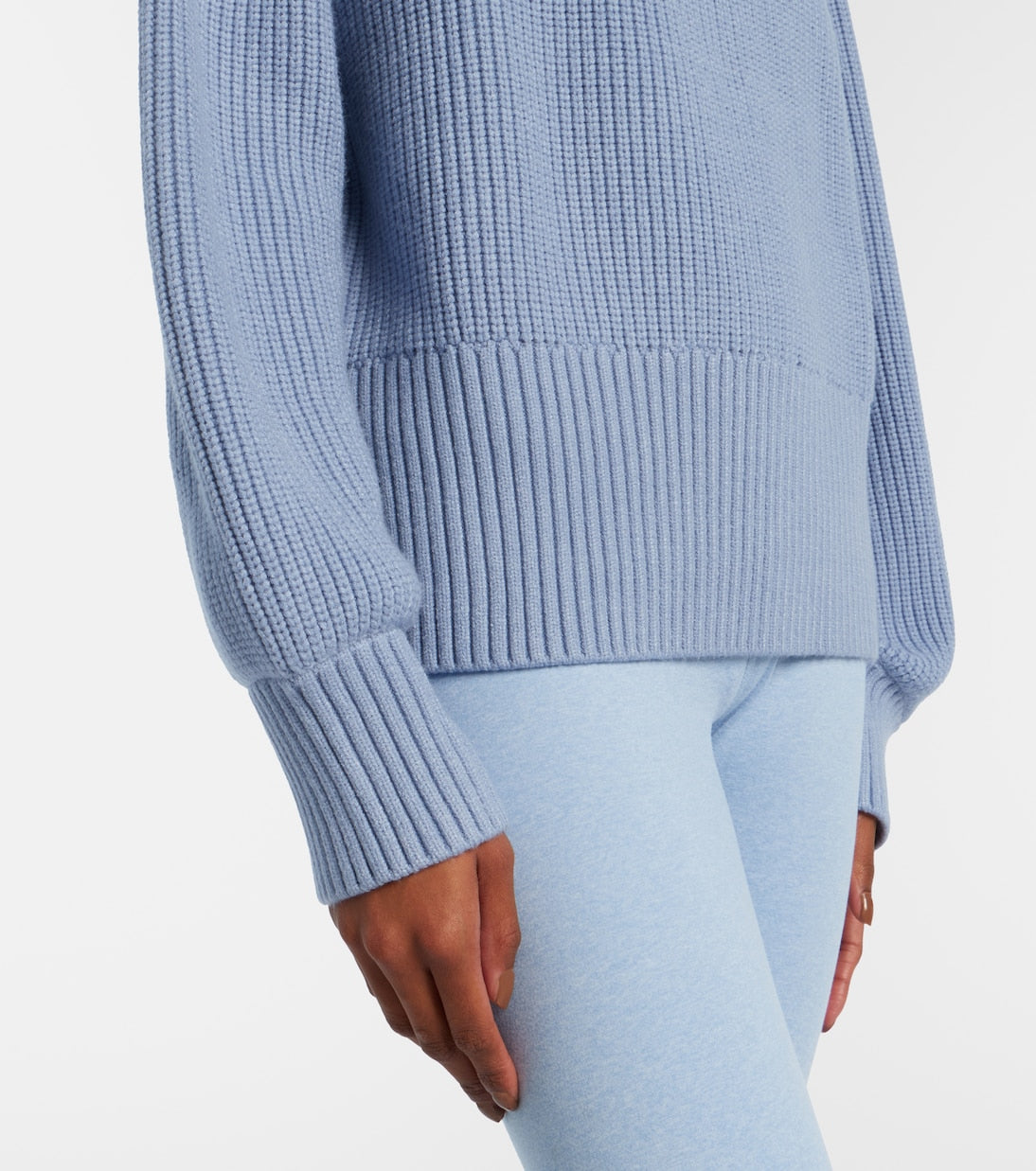 Varley - Marcie ribbed-knit turtleneck sweater
