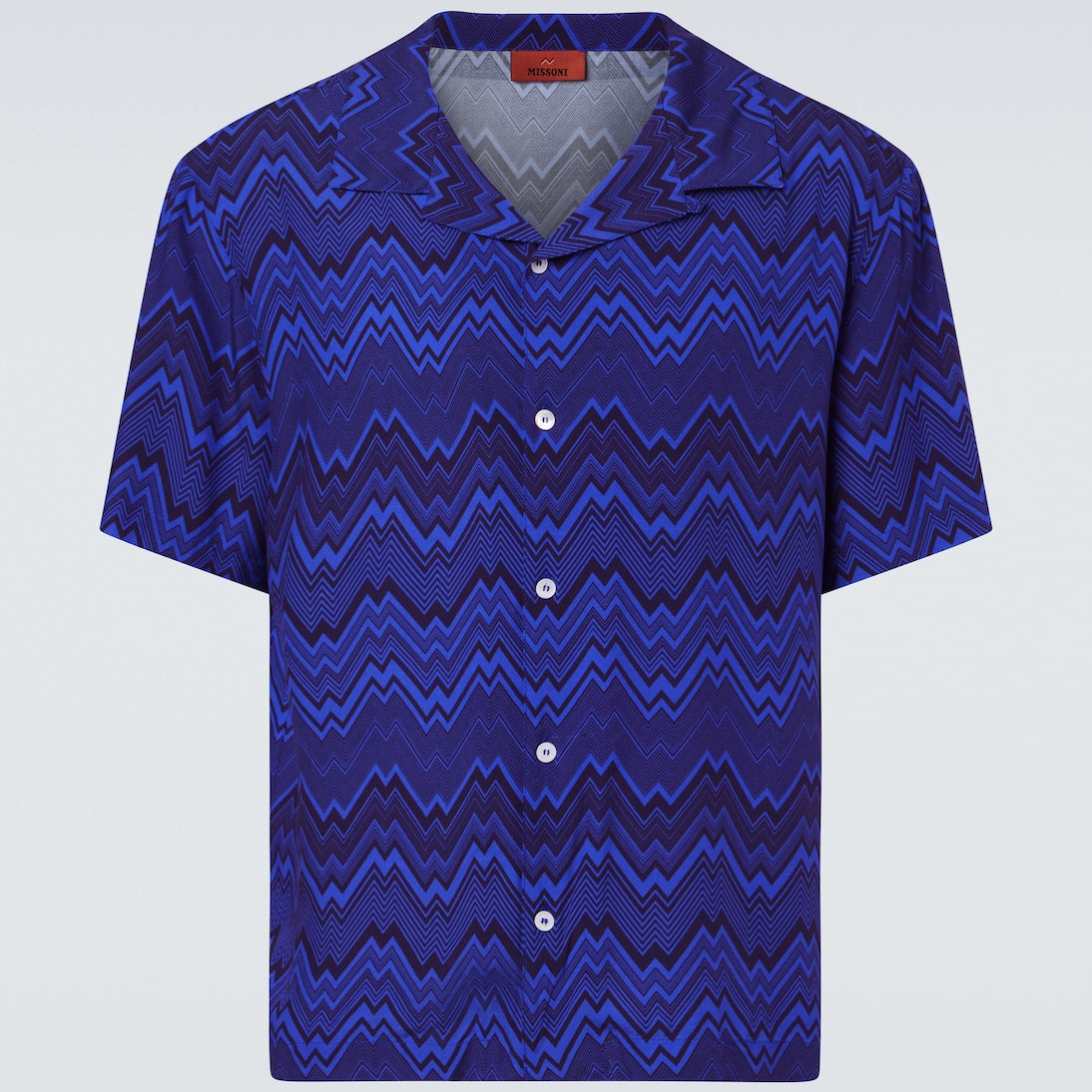 Missoni - Zigzag bowling shirt