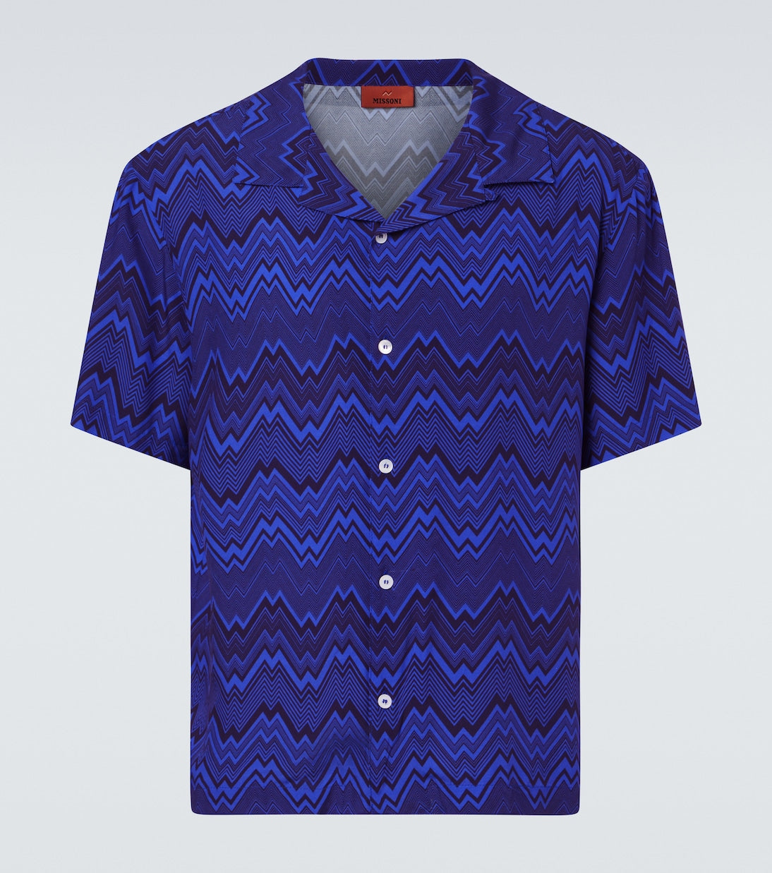 Missoni - Zigzag bowling shirt