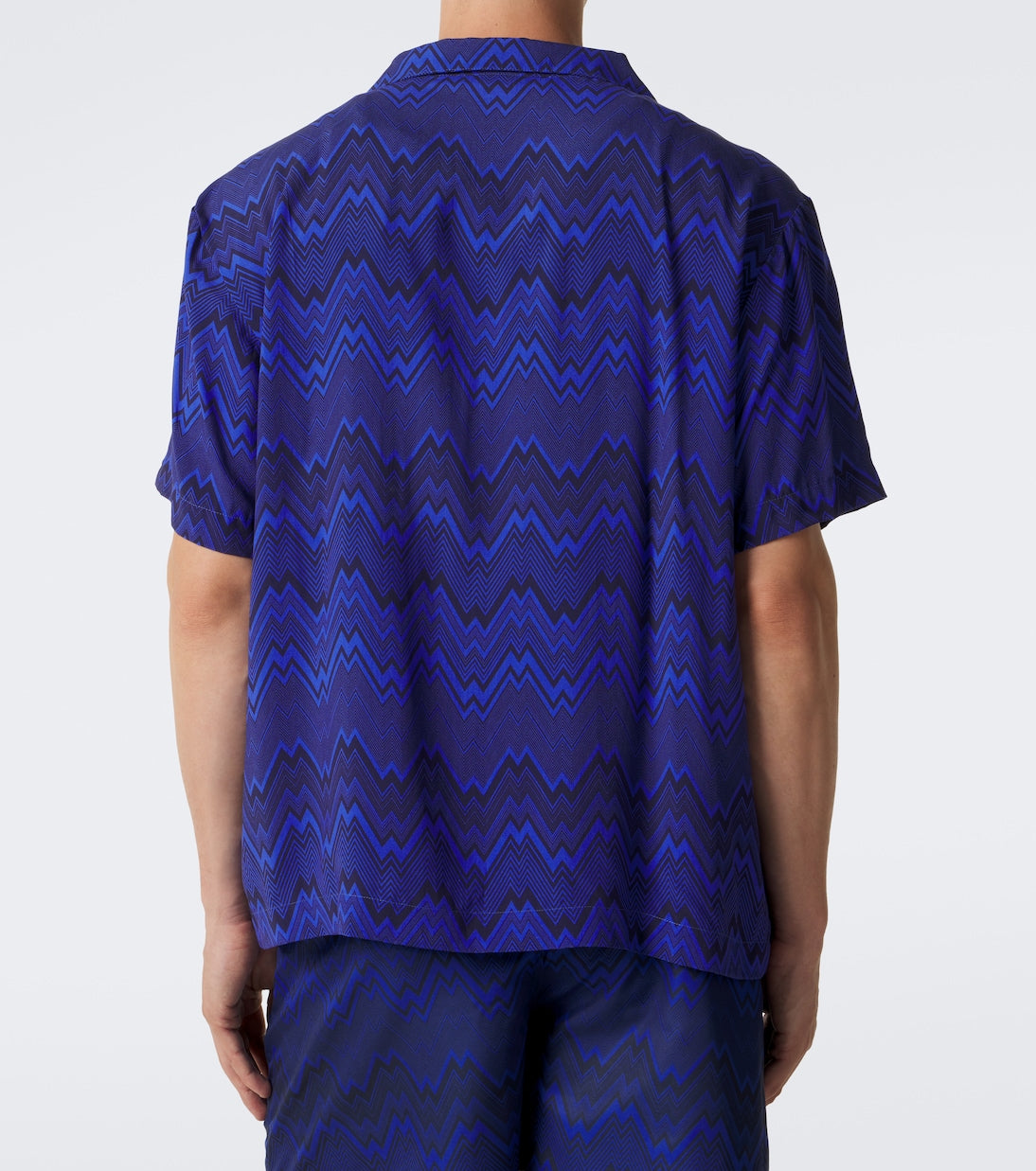 Missoni - Zigzag bowling shirt