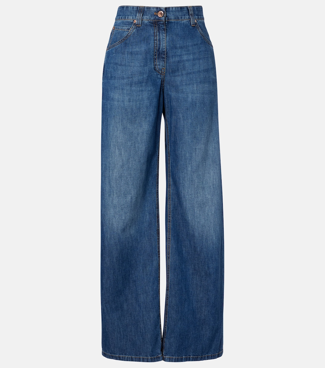 Brunello Cucinelli - Wide-leg jeans