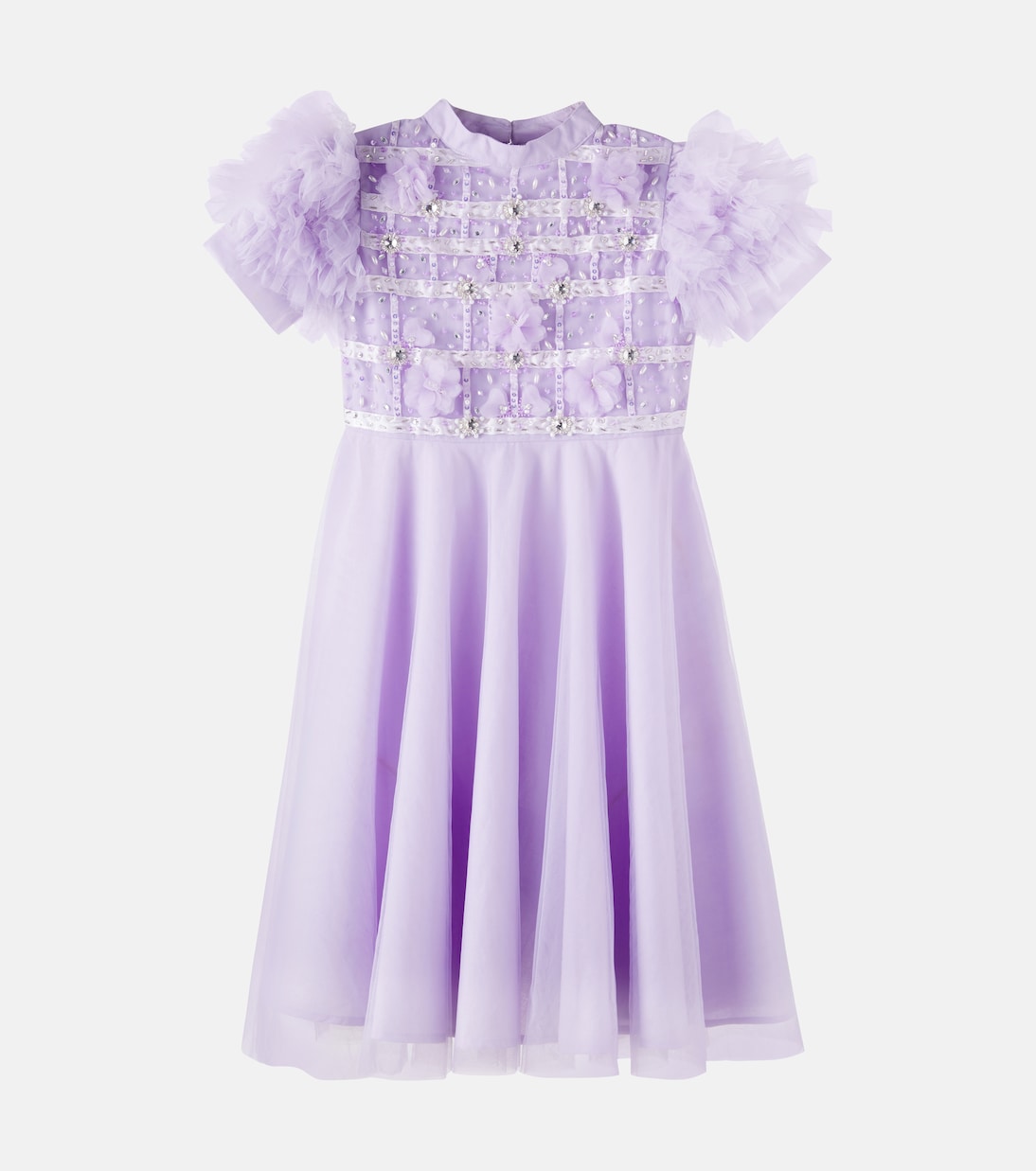 Tutu Du Monde - Aria embellished ruffled tulle dress