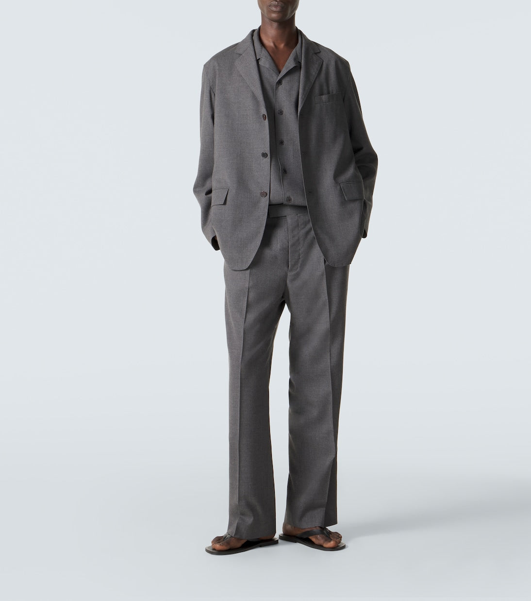 Auralee - Cashmere poplin blazer