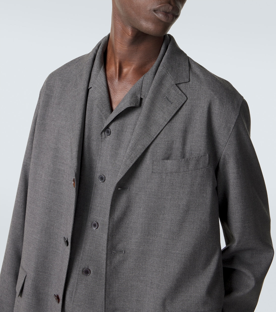 Auralee - Cashmere poplin blazer