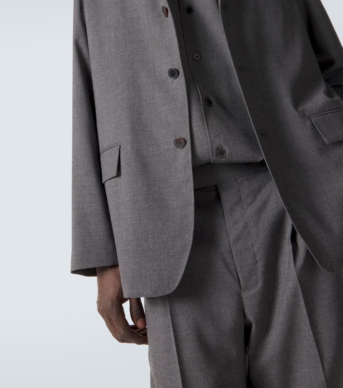 Auralee - Cashmere poplin blazer