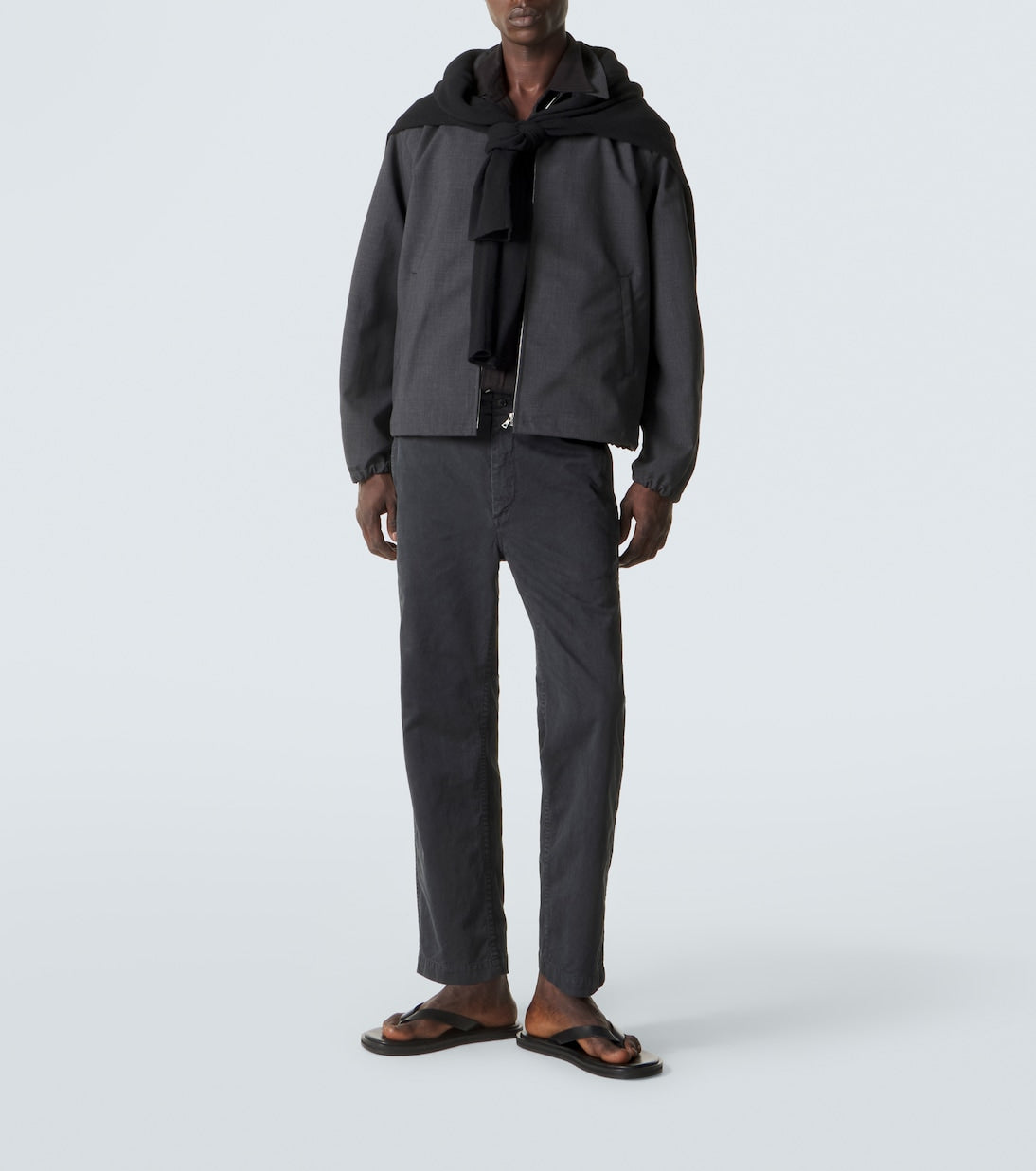 Auralee - Cotton straight chinos