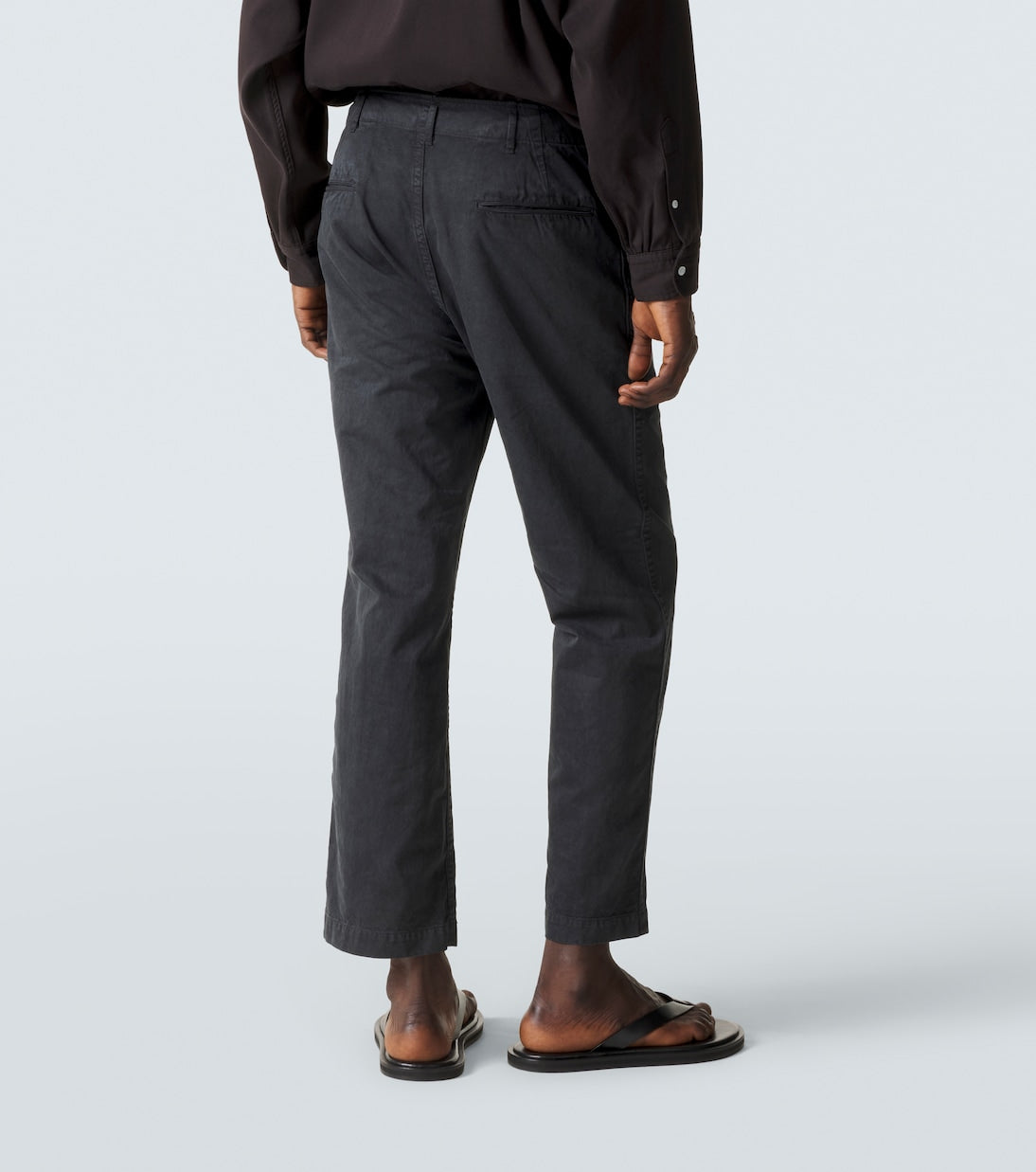 Auralee - Cotton straight chinos