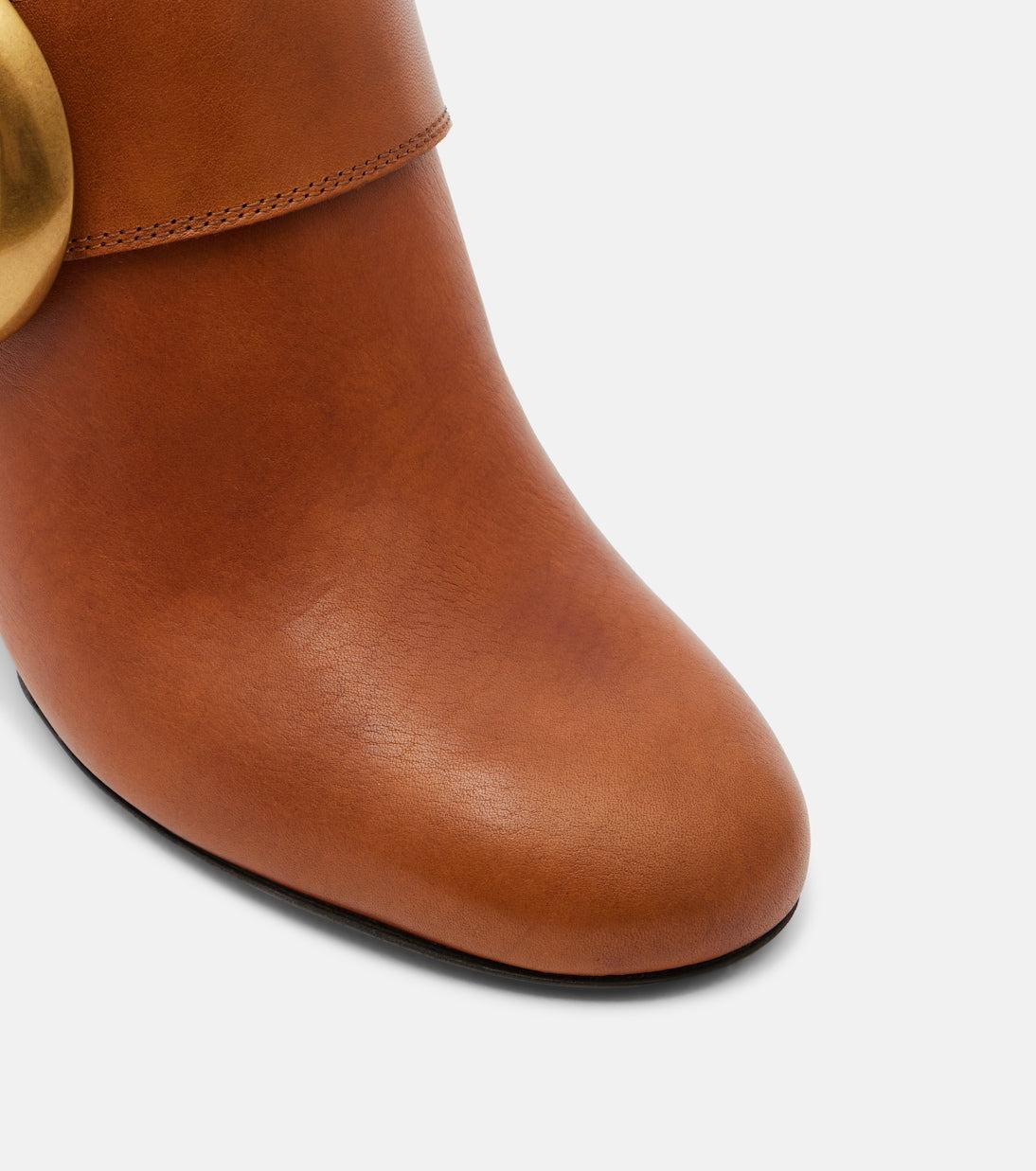 Etro - Sabot leather wedges