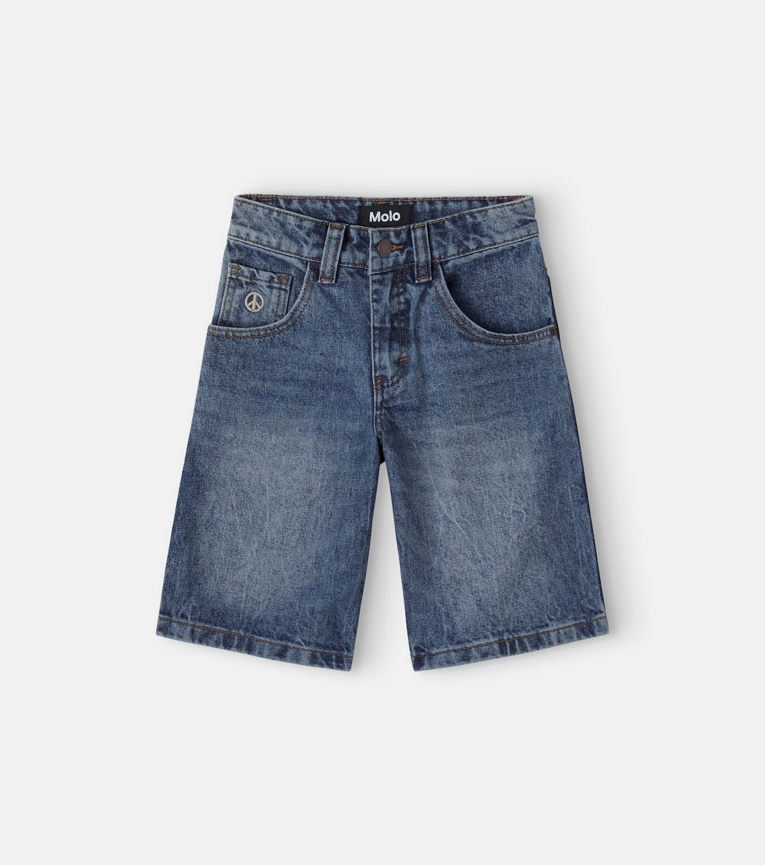 Molo - Alphie denim Bermuda shorts
