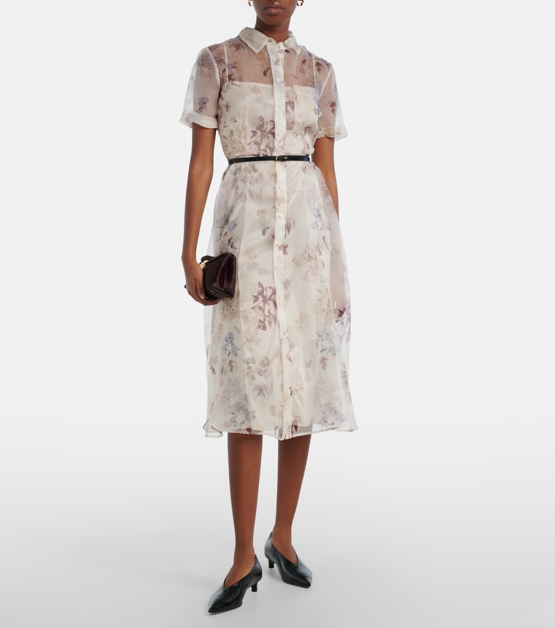 Altuzarra - Kiera floral silk midi dress