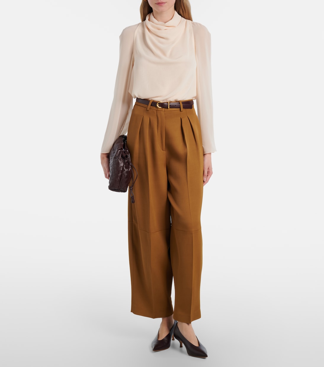 Altuzarra - Dash cropped barrel-leg pants