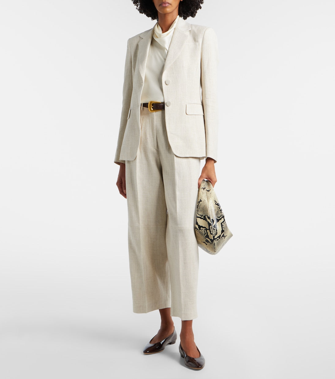 Altuzarra - Fenice linen-blend blazer