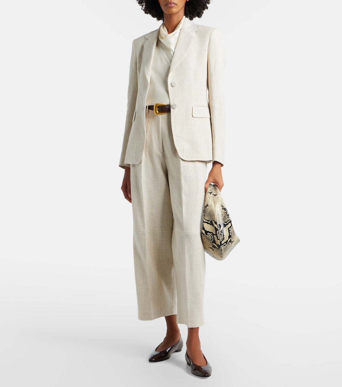Altuzarra - Dash cropped barrel-leg pants