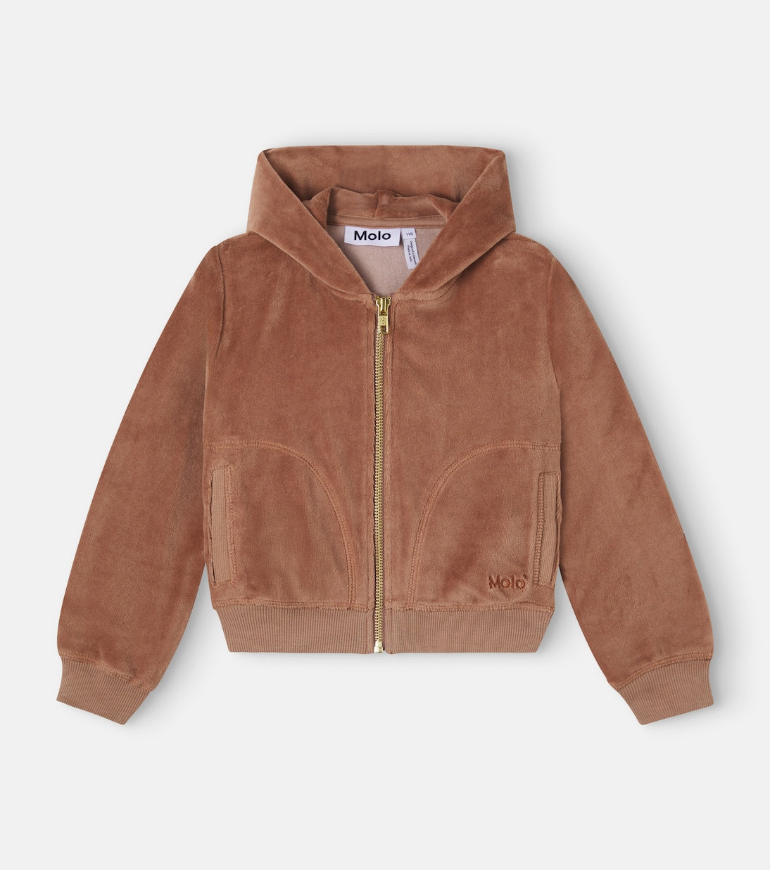 Molo - Cotton-blend jersey hoodie
