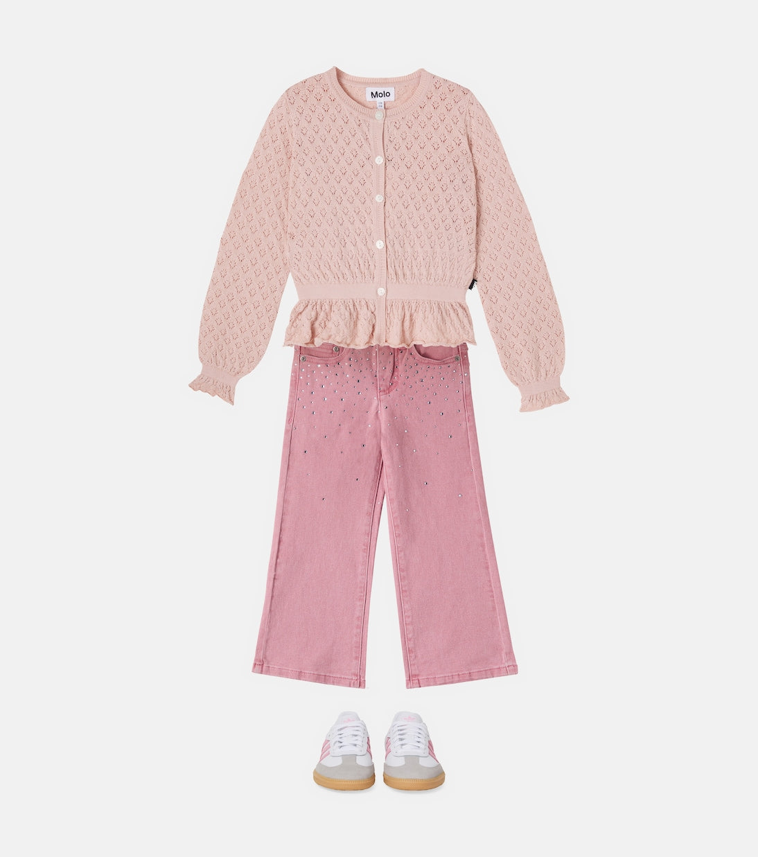 Molo - Asta crystal-embellished jeans