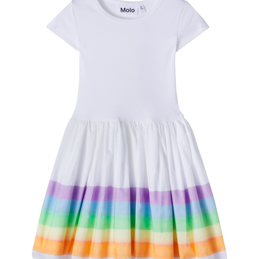 Molo - Cissa striped cotton-blend dress