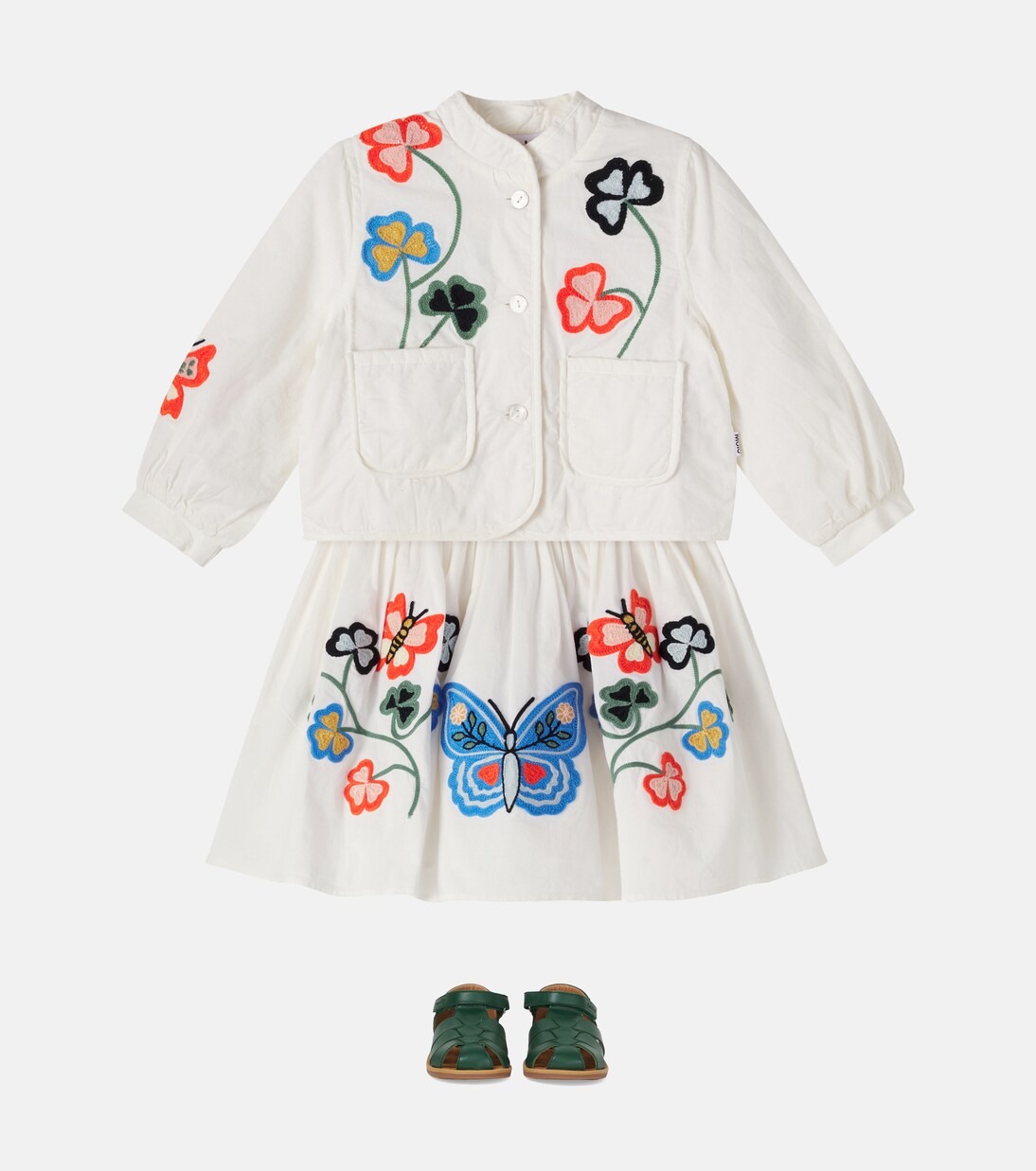 Molo - Harlow embroidered cotton jacket