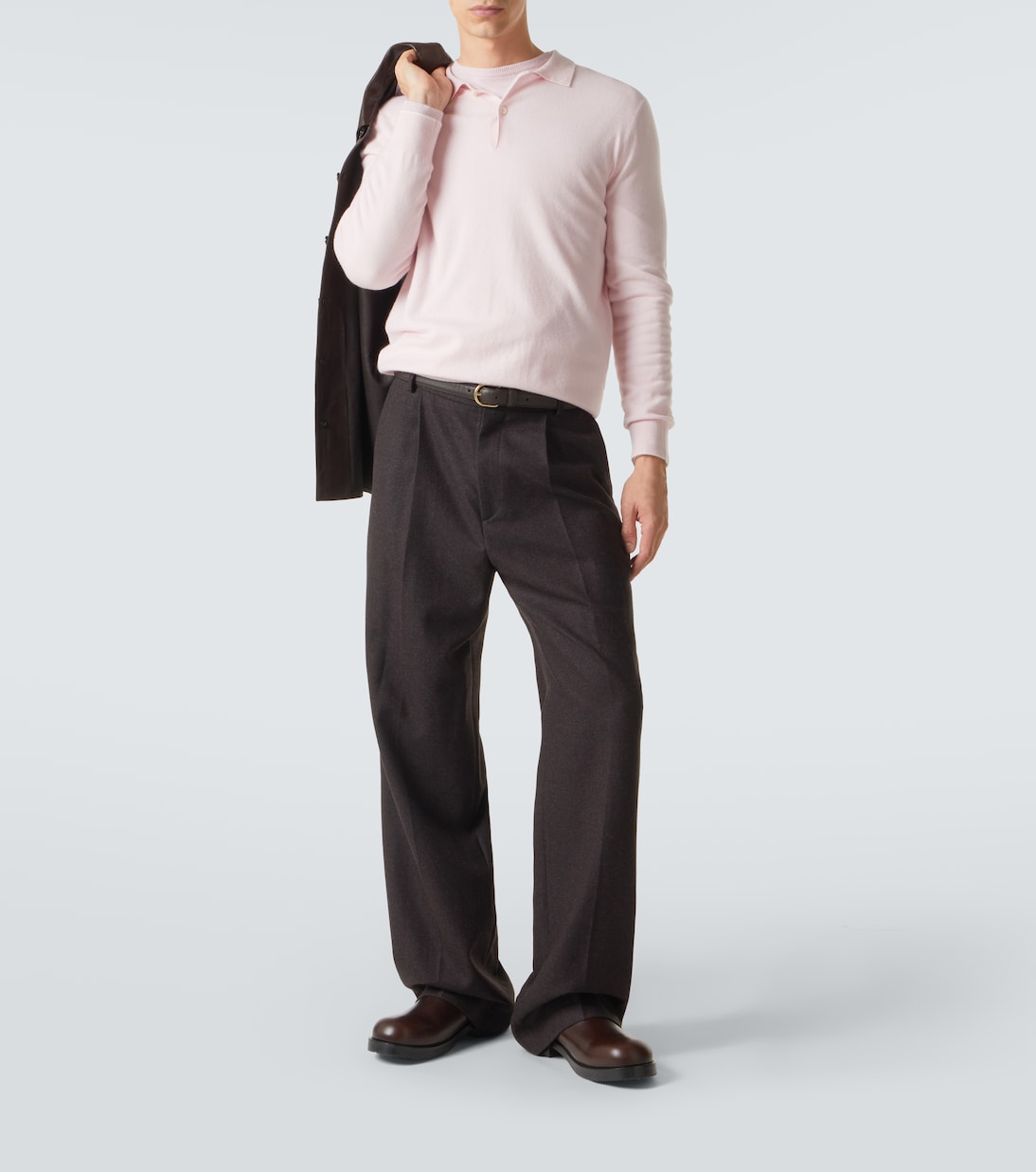 Arch4 - Cashmere polo sweater