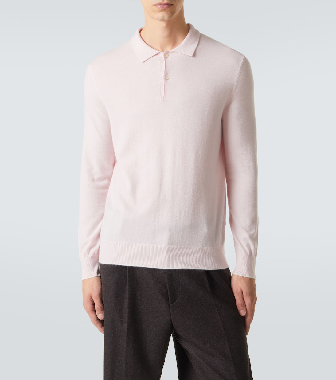 Arch4 - Cashmere polo sweater