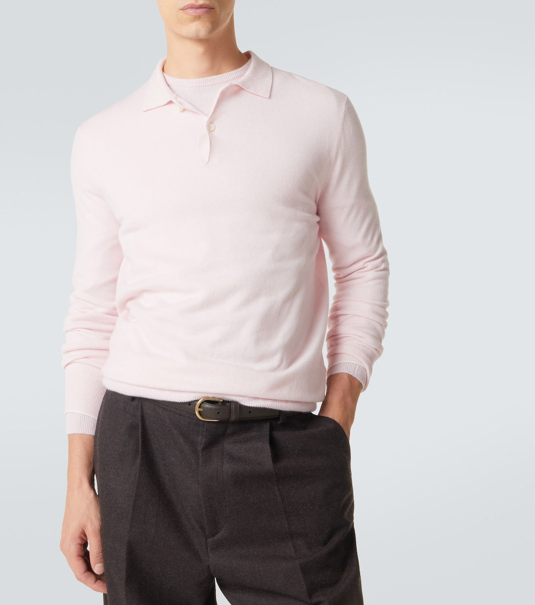 Arch4 - Cashmere polo sweater