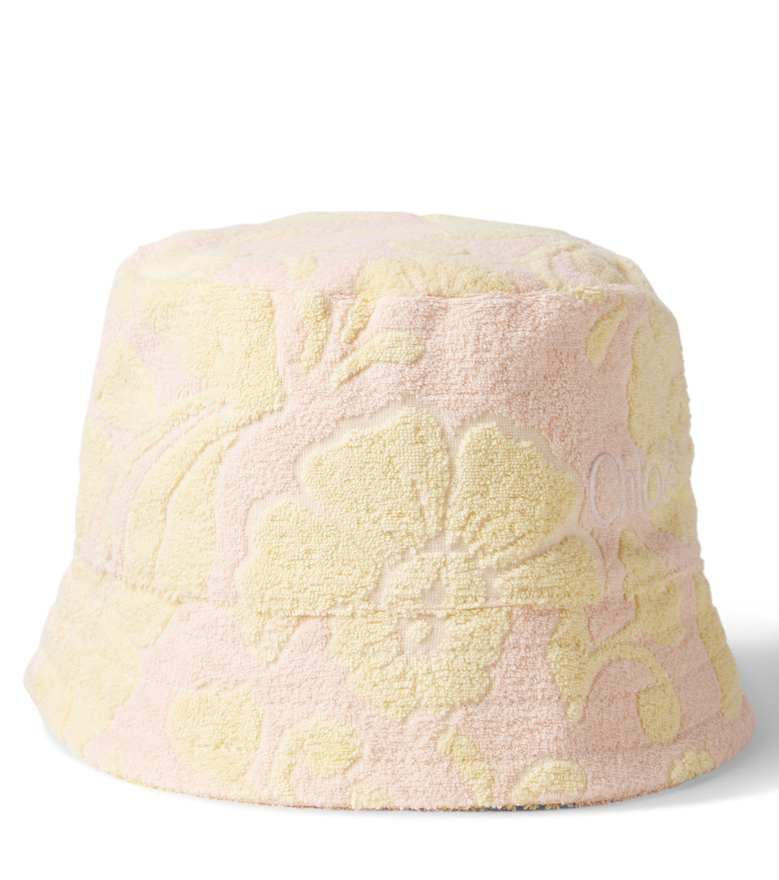Chloé Kids - Floral cotton-blend terry bucket hat
