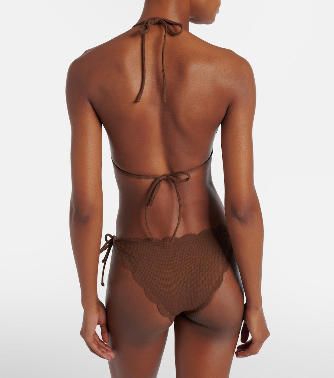 Marysia - Broadway scalloped bikini top