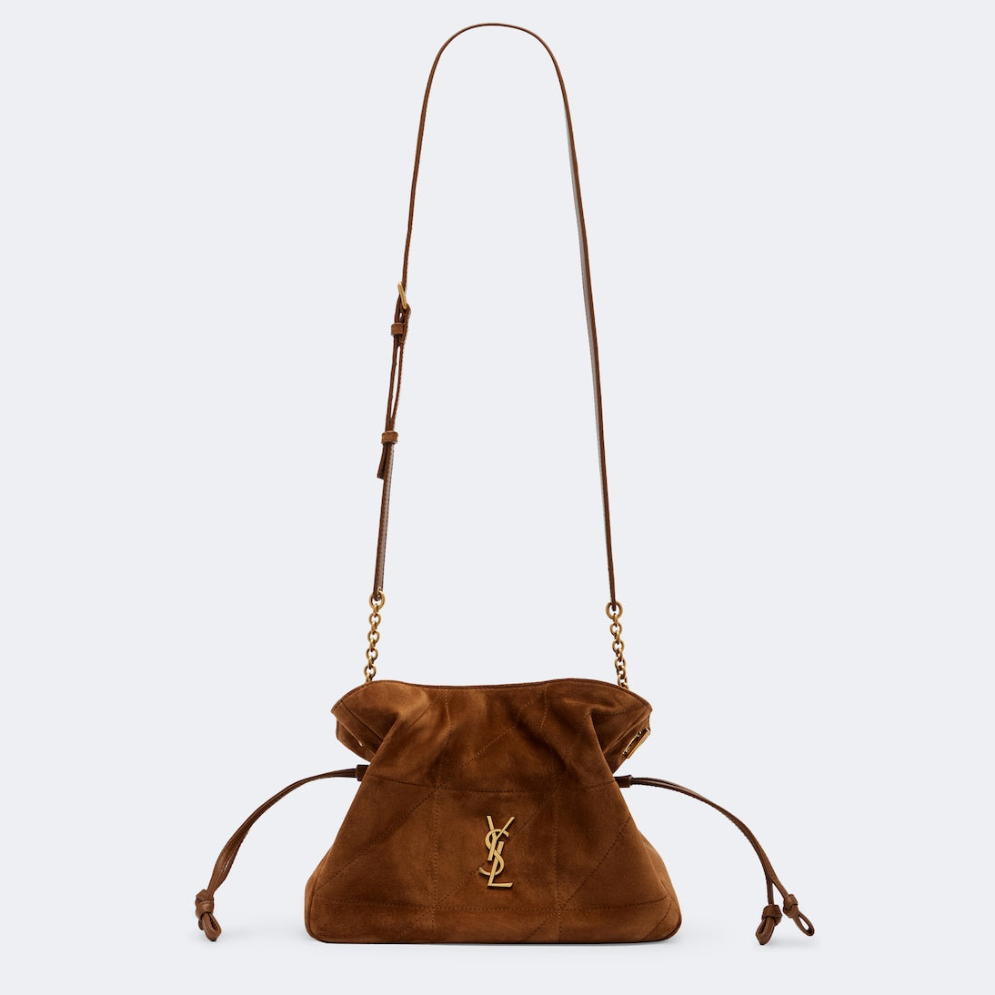 Saint Laurent - Jamie quilted suede shoulder bag