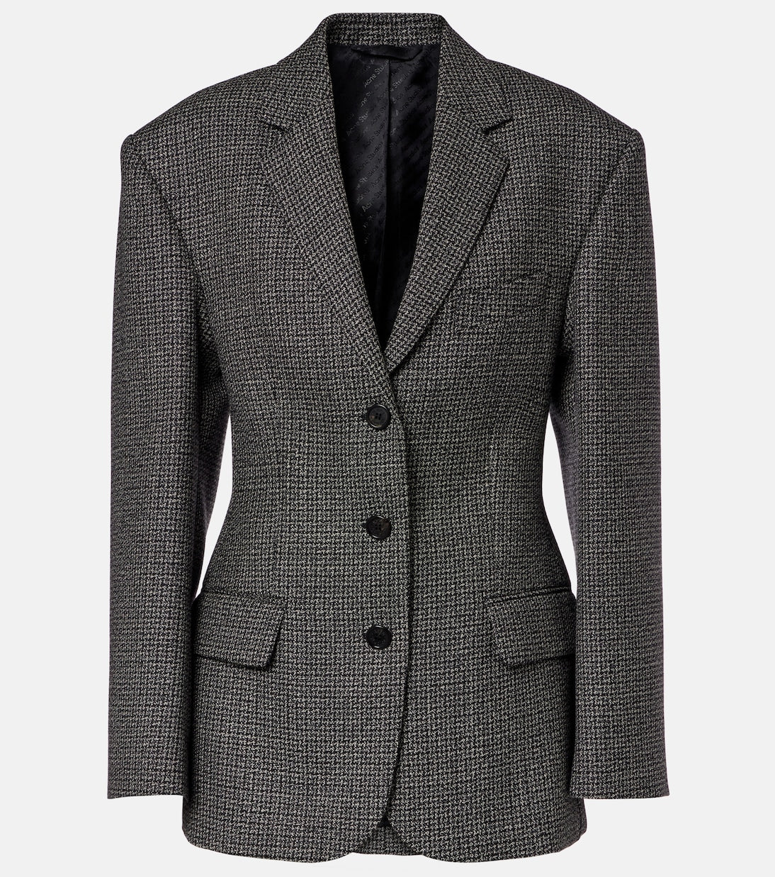 Acne Studios - Houndstooth wool suit jacket