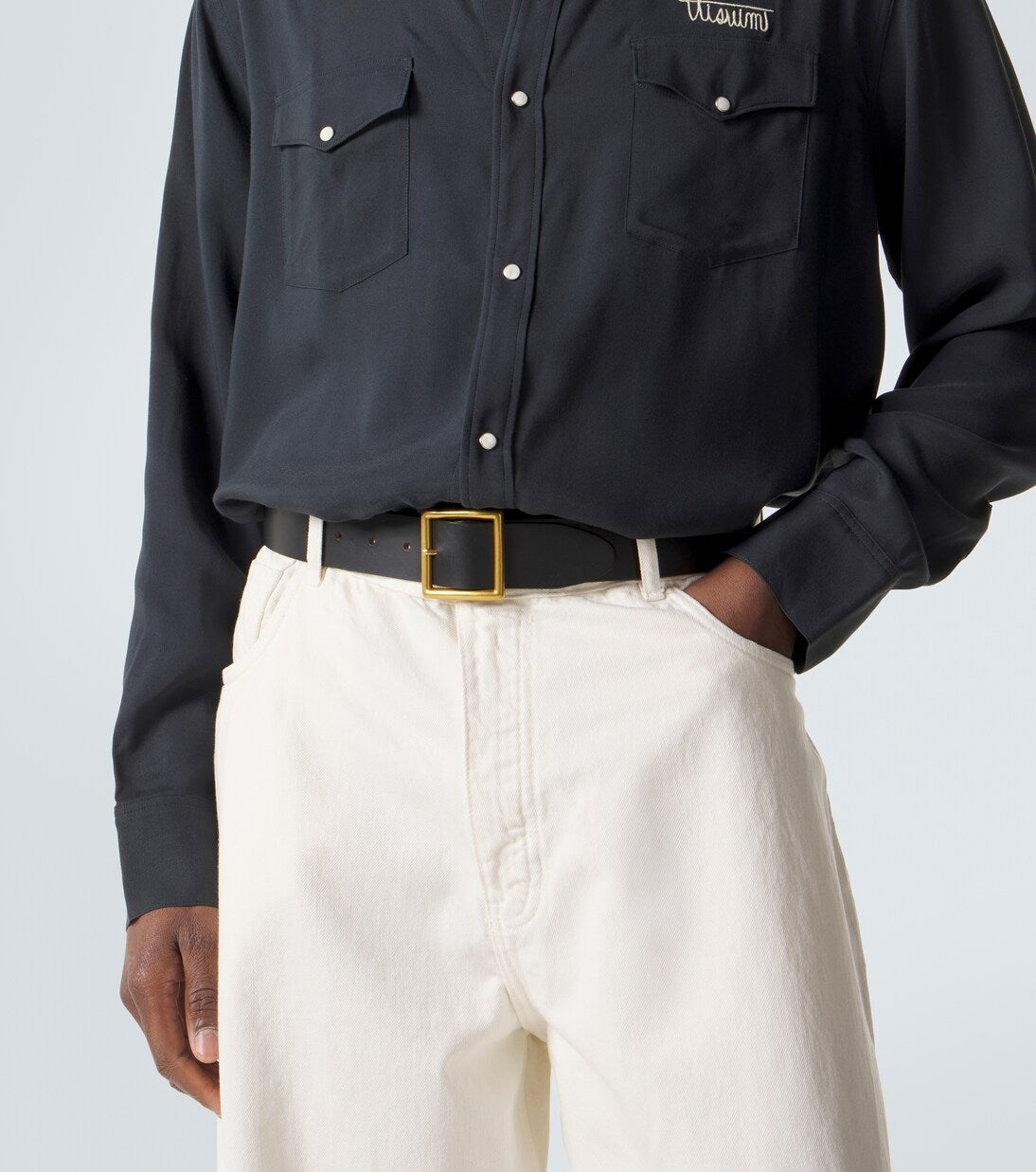 Visvim - Leather belt