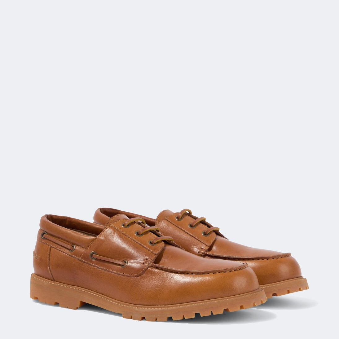 Studio Nicholson - Gusto leather boat shoes
