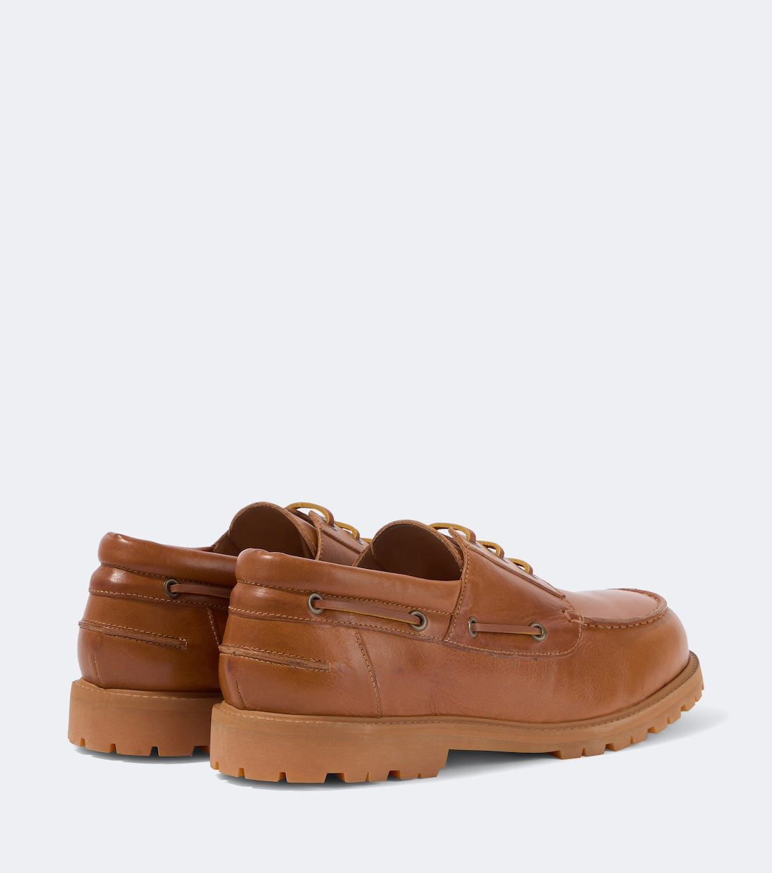 Studio Nicholson - Gusto leather boat shoes