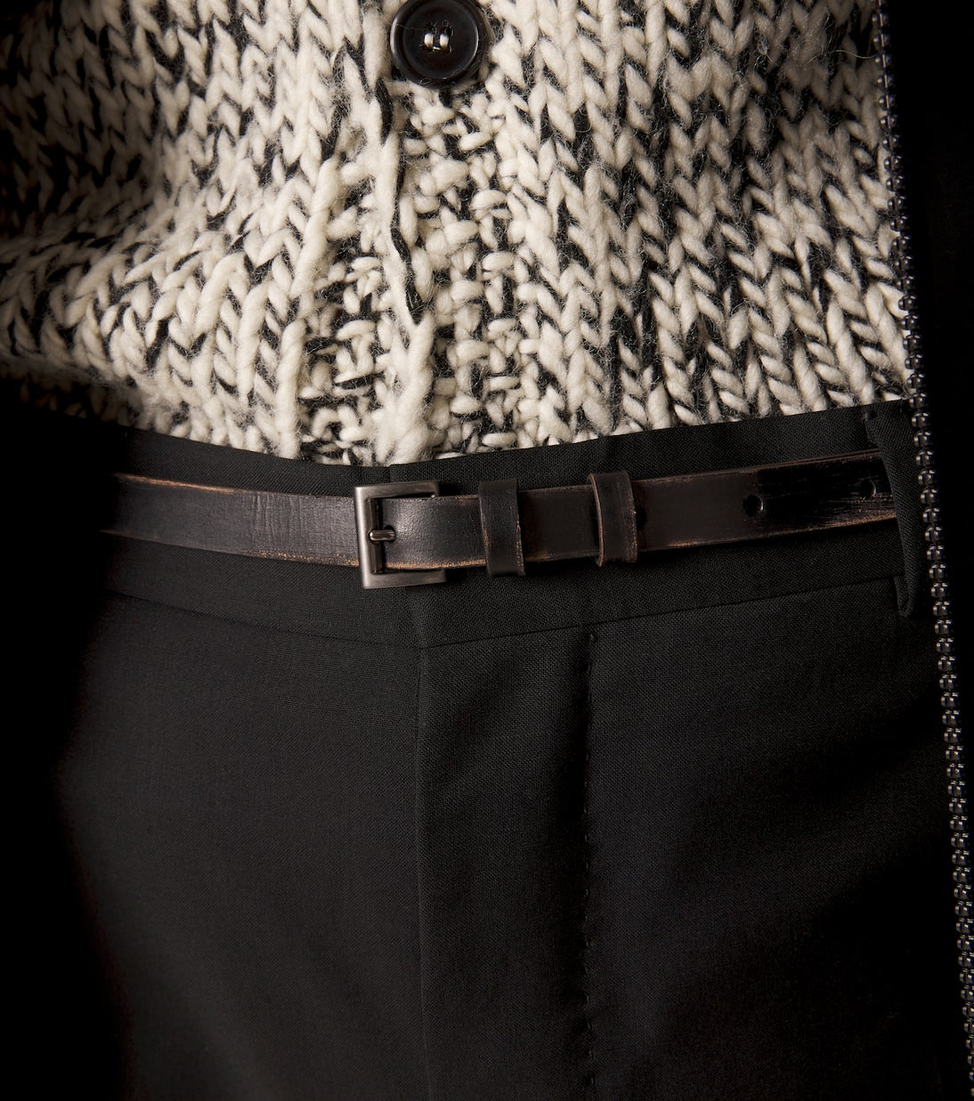 Prada - Leather belt