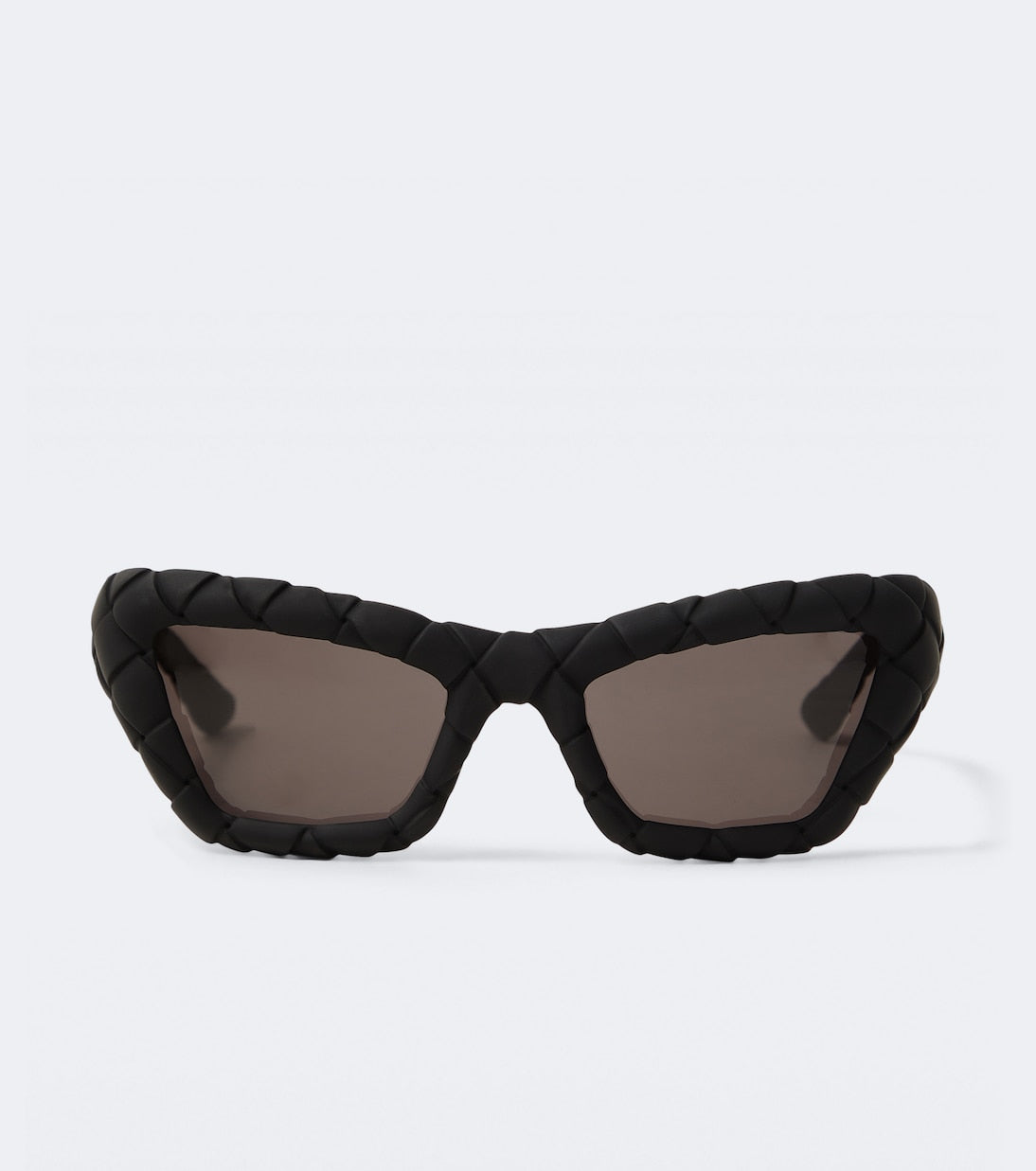 Bottega Veneta - Intrecciato rectangular sunglasses