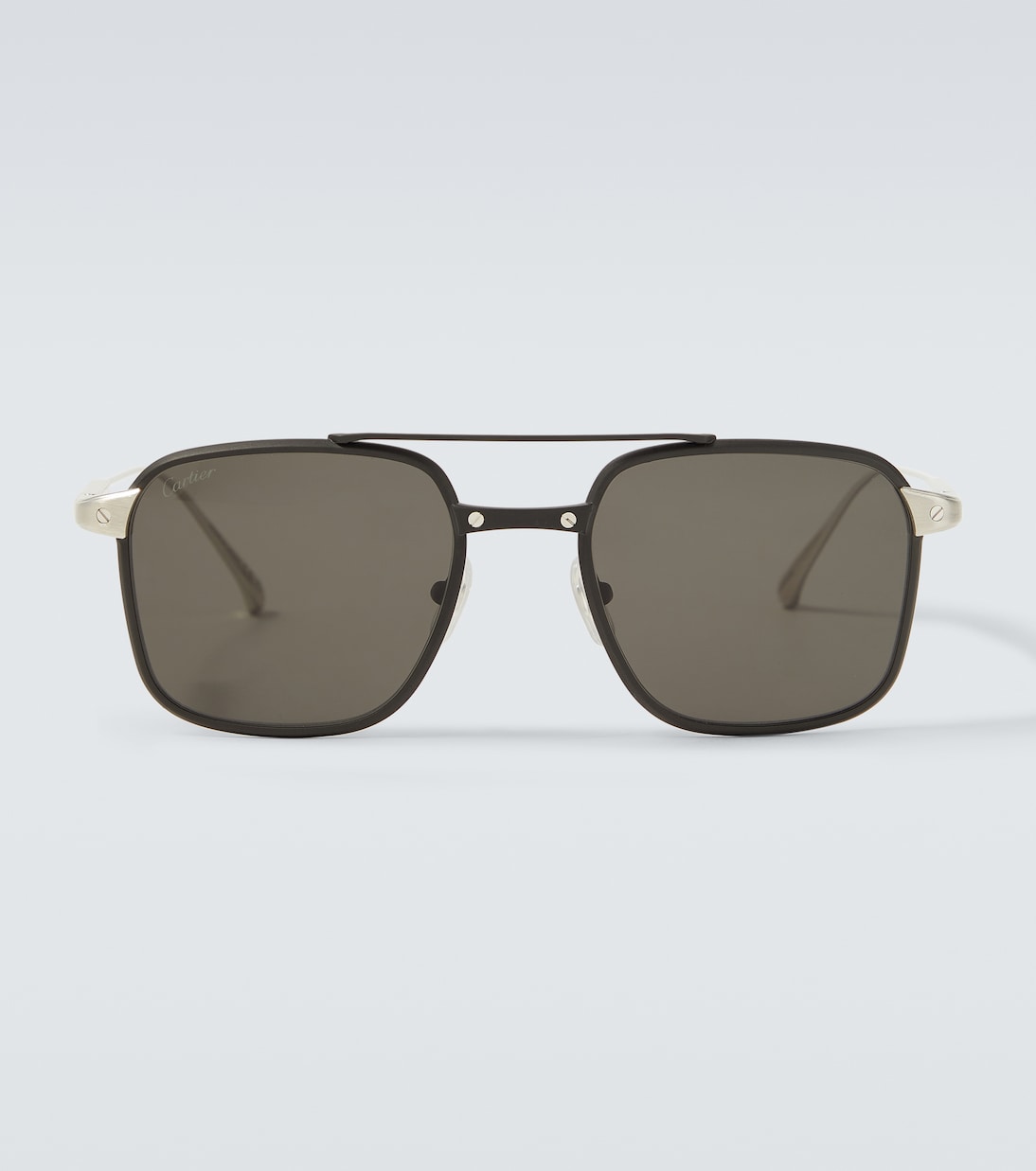 Cartier Eyewear Collection - Santos De Cartier aviator sunglasses