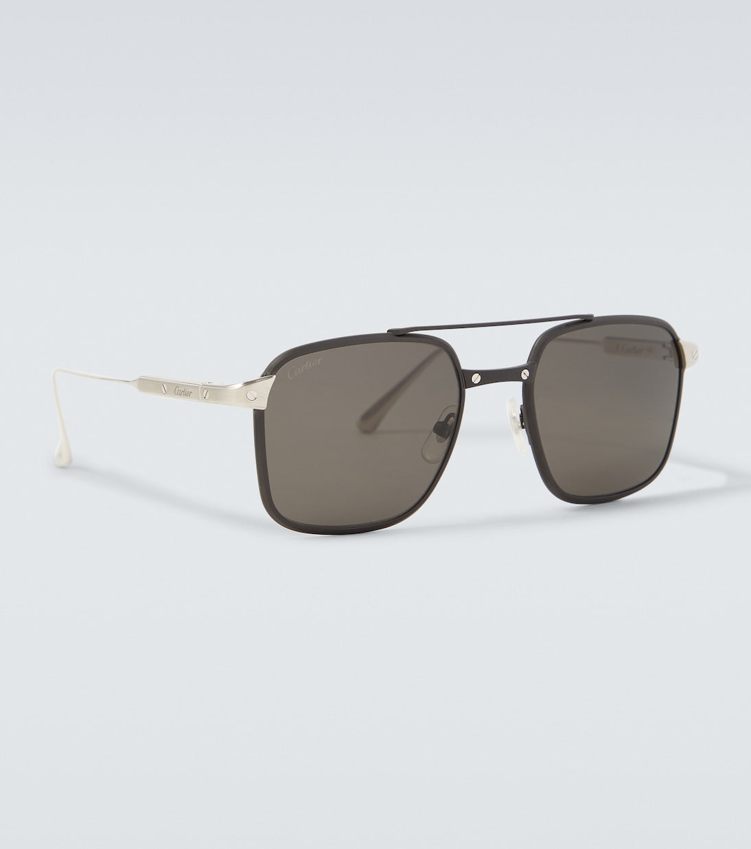 Cartier Eyewear Collection - Santos De Cartier aviator sunglasses