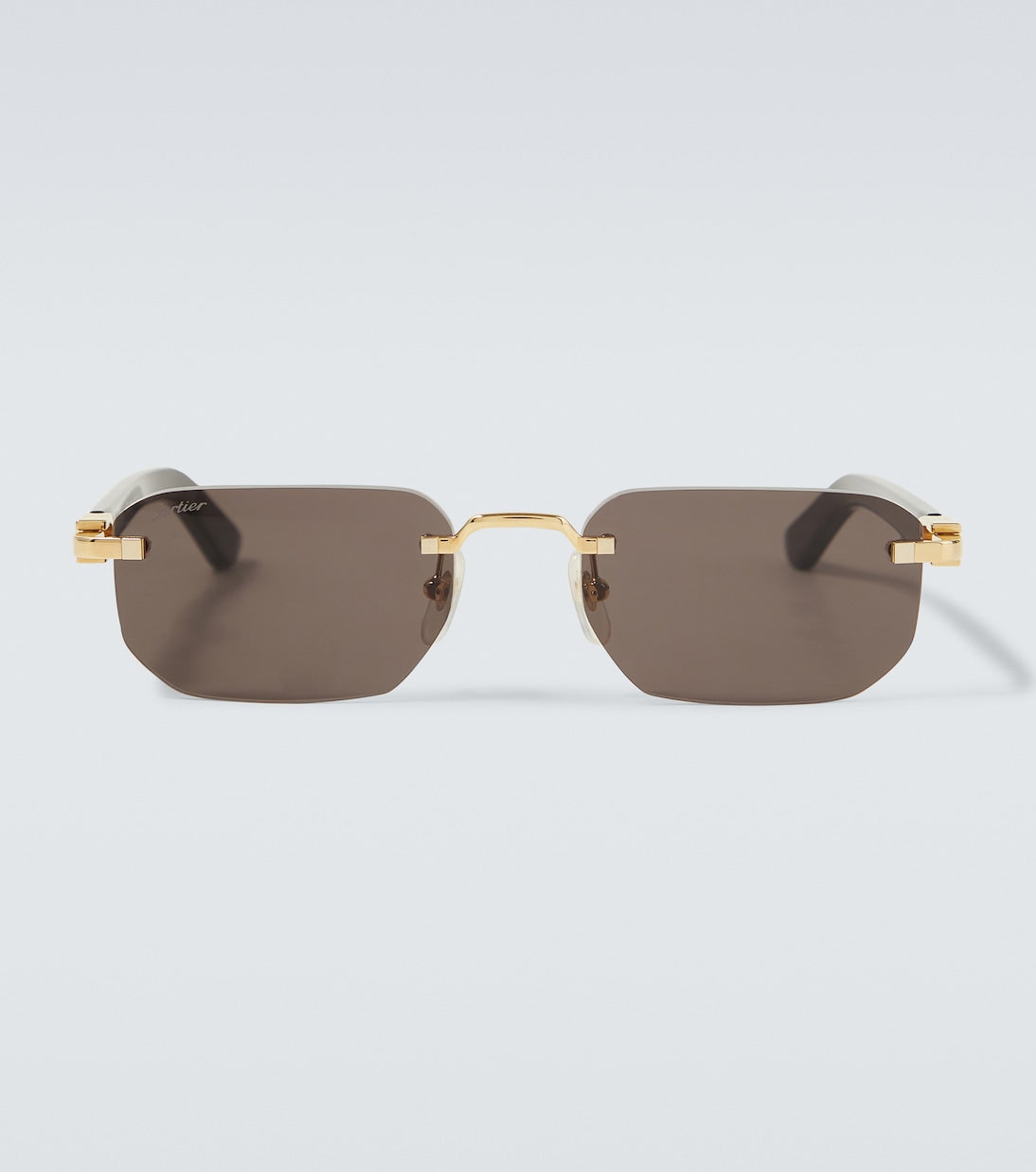 Cartier Eyewear Collection - Signature C rectangular sunglasses